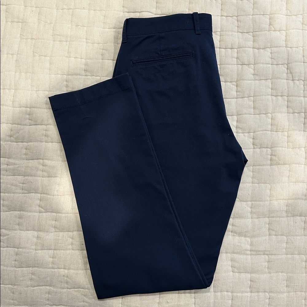 J. Crew Mercantile Flex Straight Pants - Dark Blue - 32x34